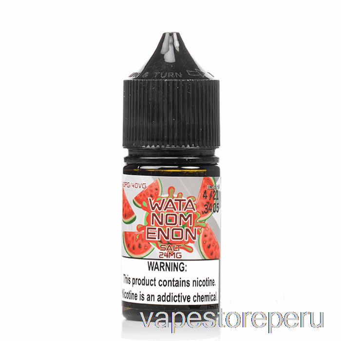 Vape Smoke Sal Watanomenon - E-líquidos Nomenon - 30ml 24mg